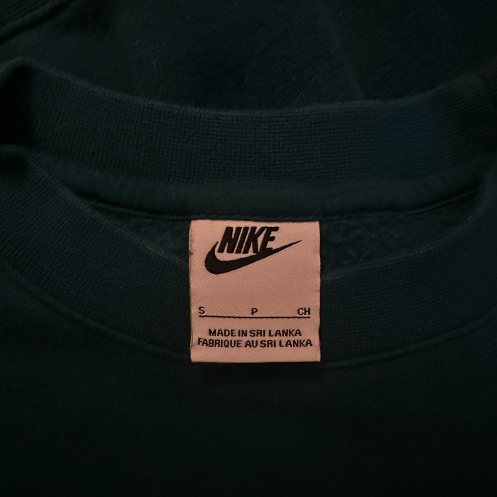 Nike Teal Green Crewneck Sweatshirt – Unisex S - Picture 3 of 5